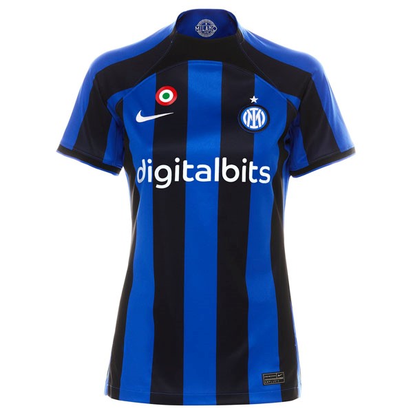 Camiseta Inter Milan Primera equipo Mujer 2022-2023